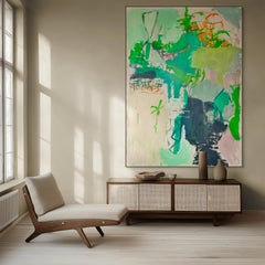 Lazy Oasis (Abstract Painting)