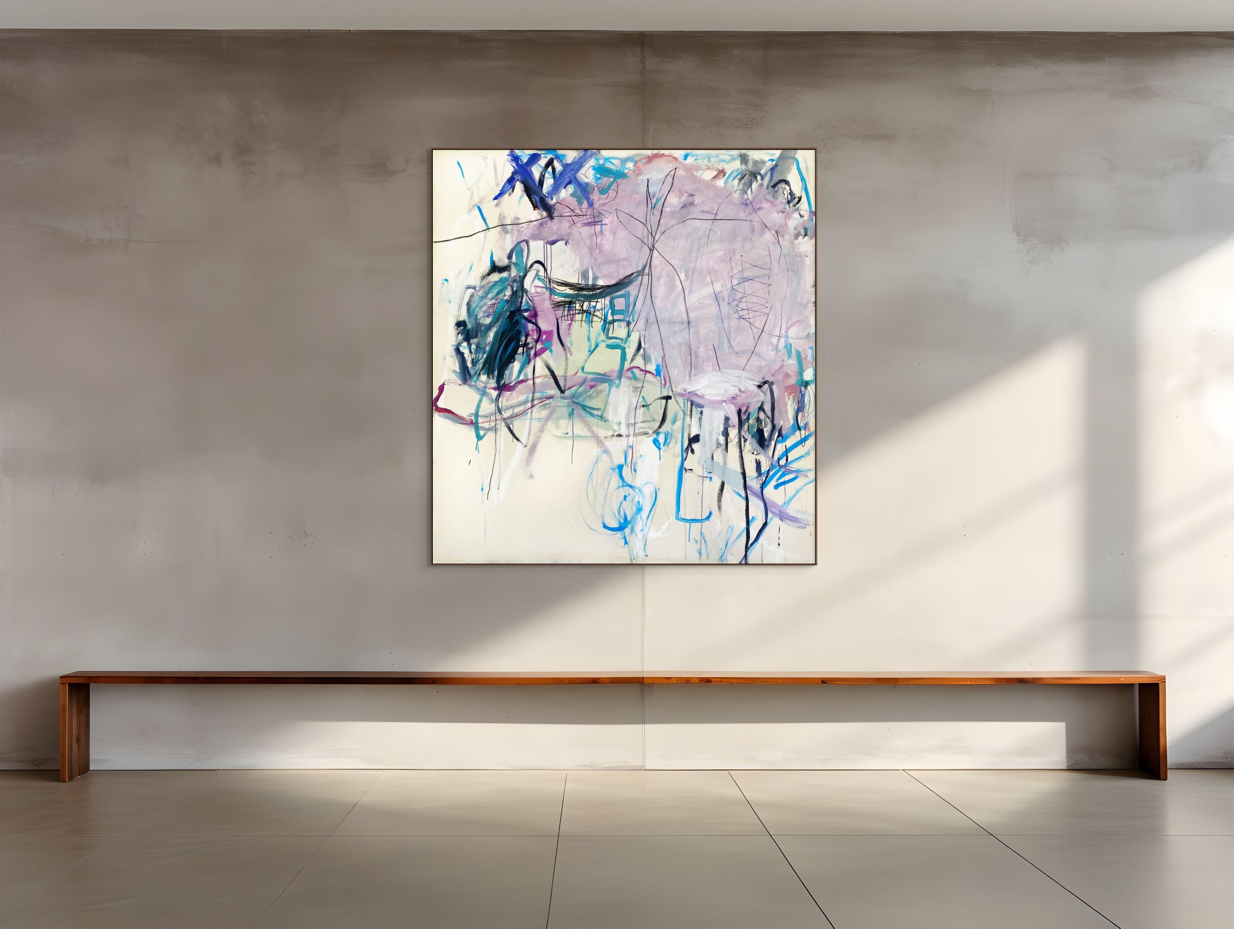 Once the Monsoon Has Passed (Abstract Painting) For Sale 2