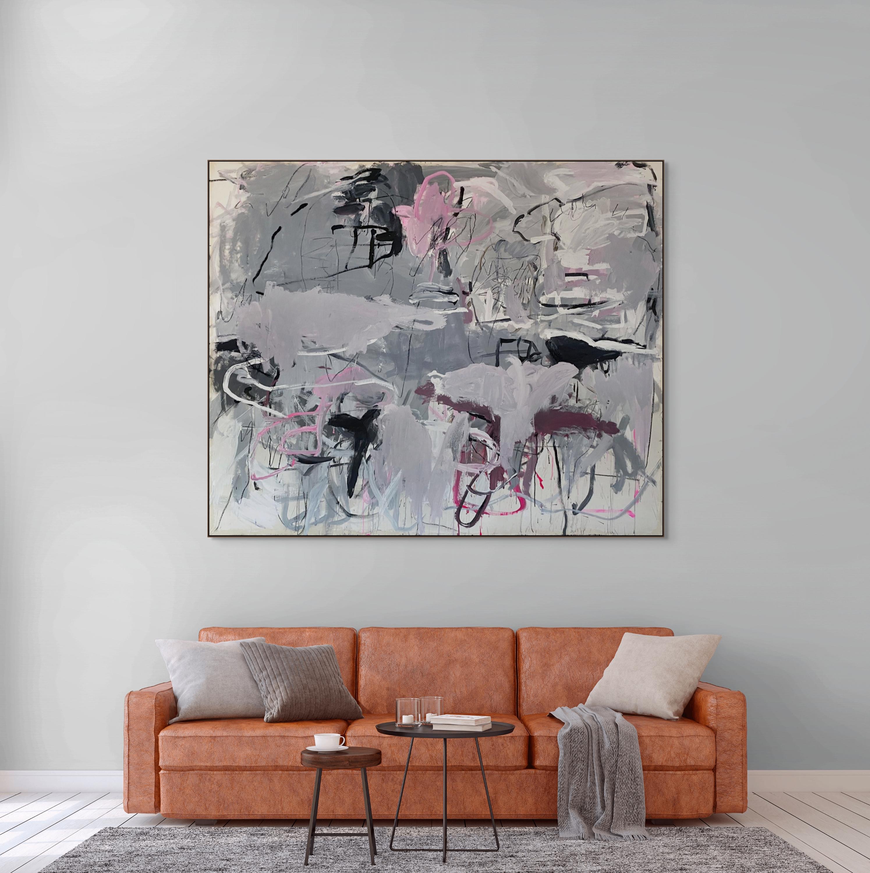 Pray for Rain (Abstract Painting) For Sale 2