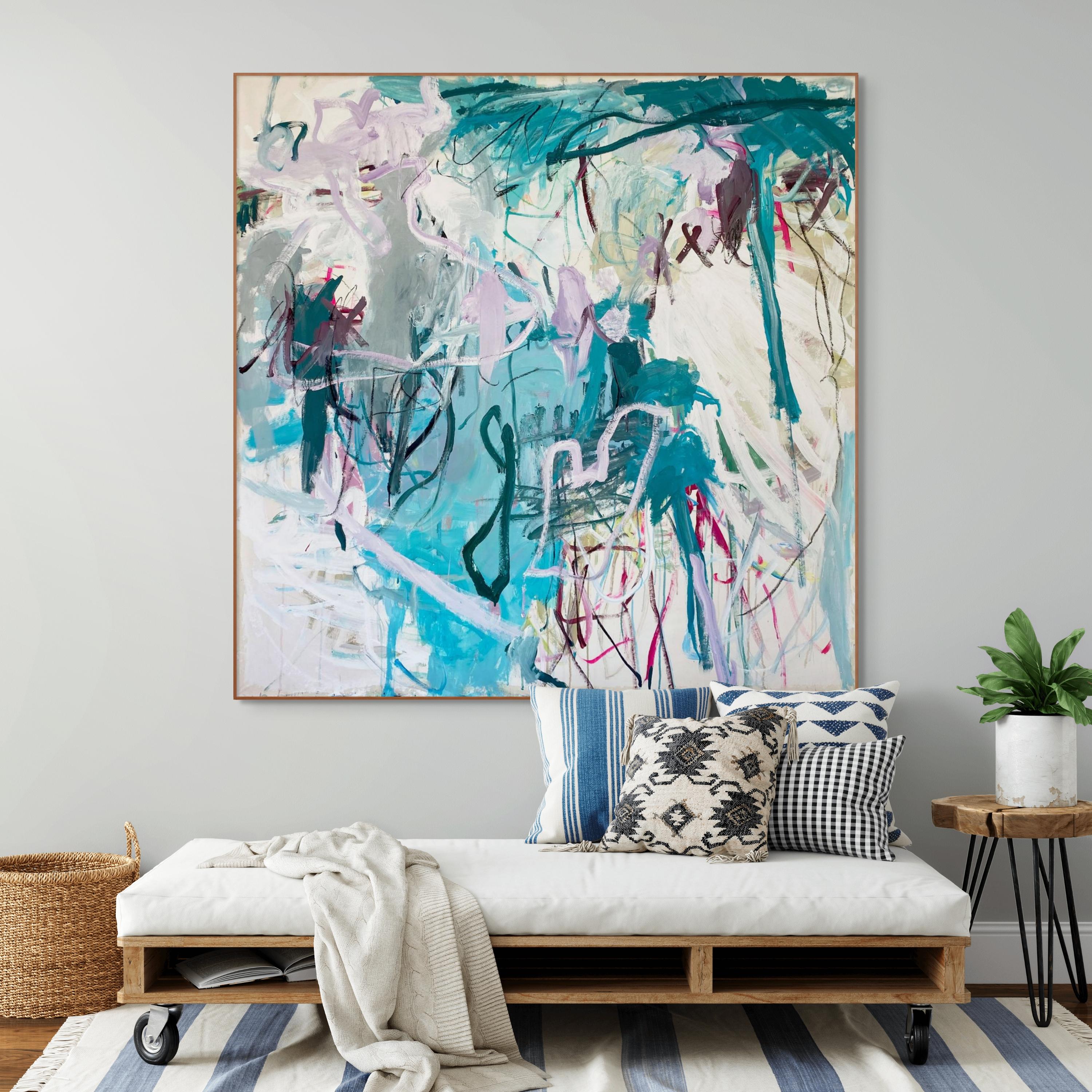 Uncovered Memories (Abstract Painting) For Sale 1