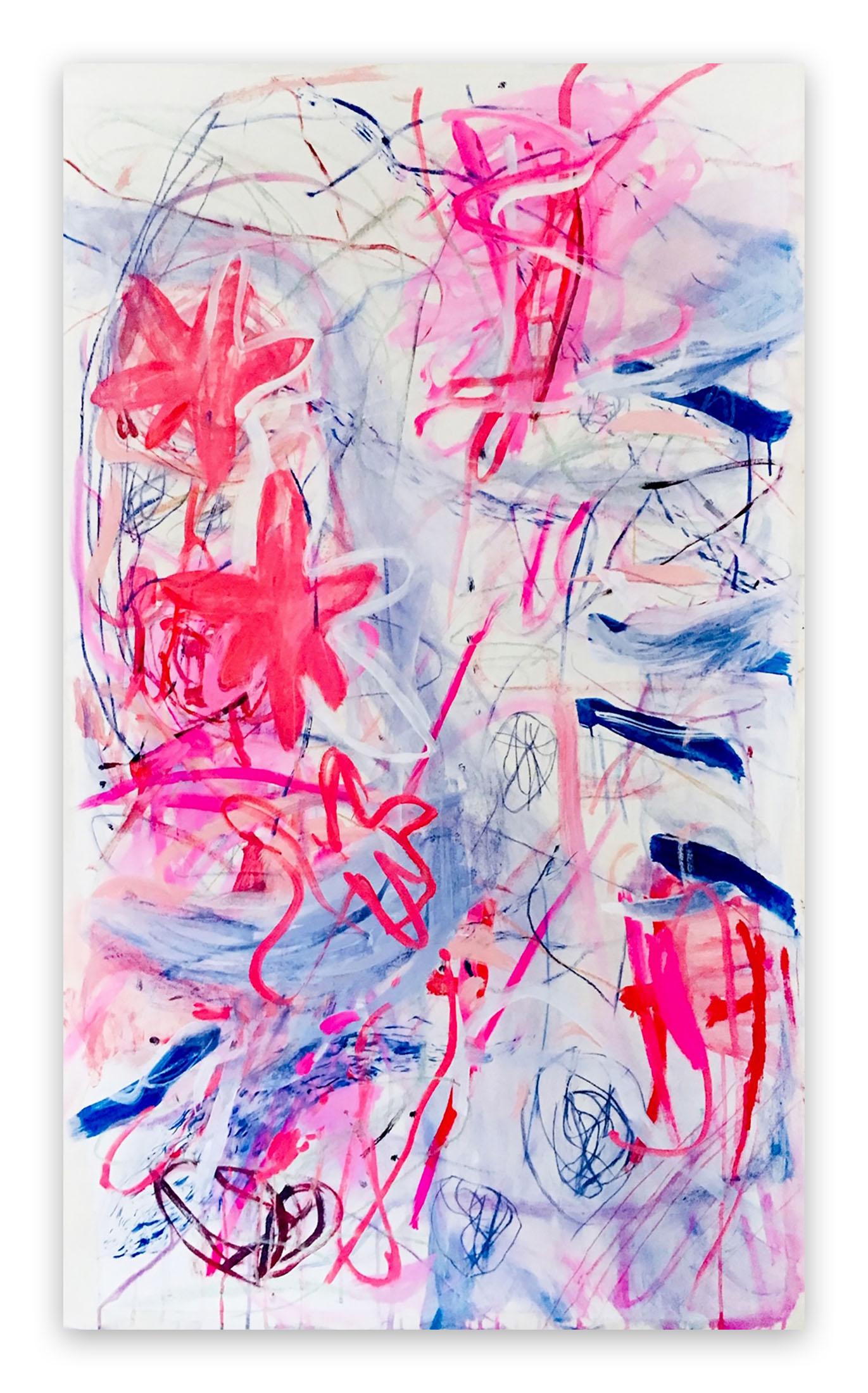Abstract Painting di Macha Poynder - Siamo tutti fenici anche se non lo sappiamo (pittura espressionista astratta)