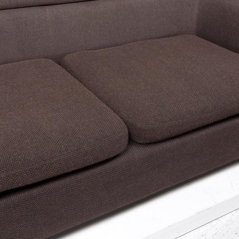 Machalke Black Jack Fabric Sofa Dark Brown Function Couch For Sale at 1stDibs