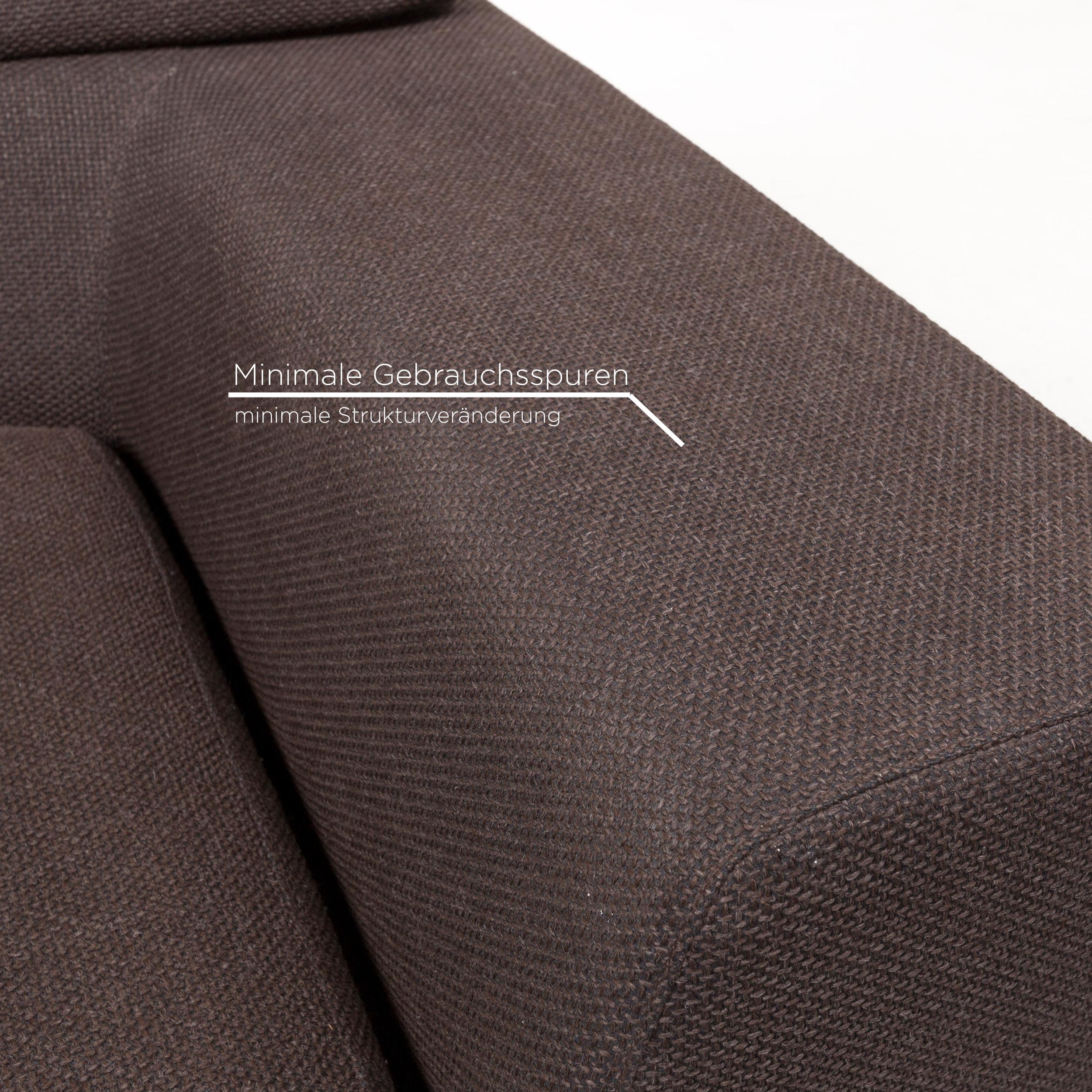 Modern Machalke Black Jack Fabric Sofa Dark Brown Function Couch For Sale