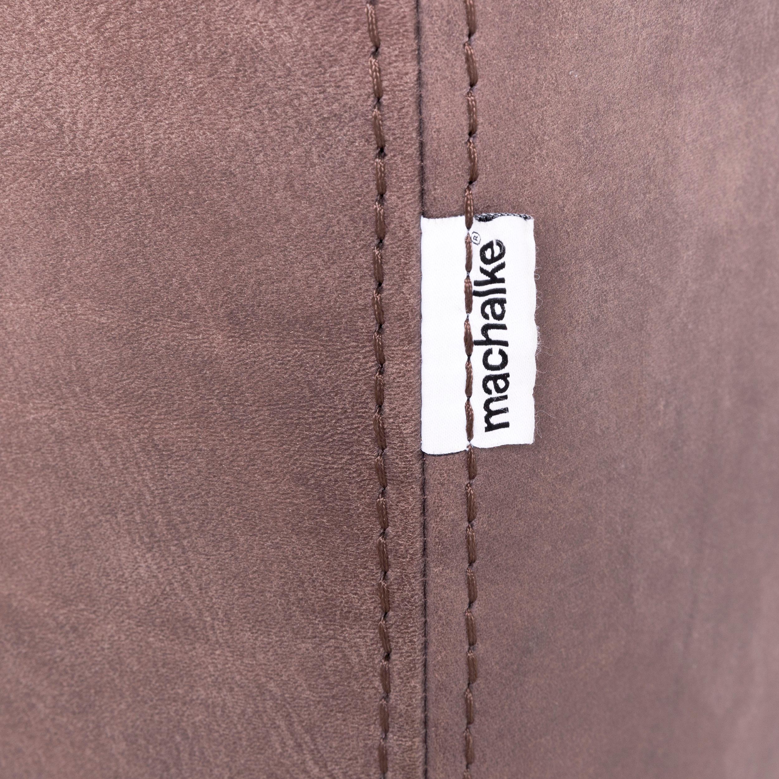 Machalke Diego Designer Leather Armchair Brown by Teun Van Zanten Genuine For Sale 1