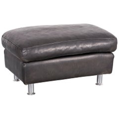 Machalke Leather Bench Black Anilin Leather