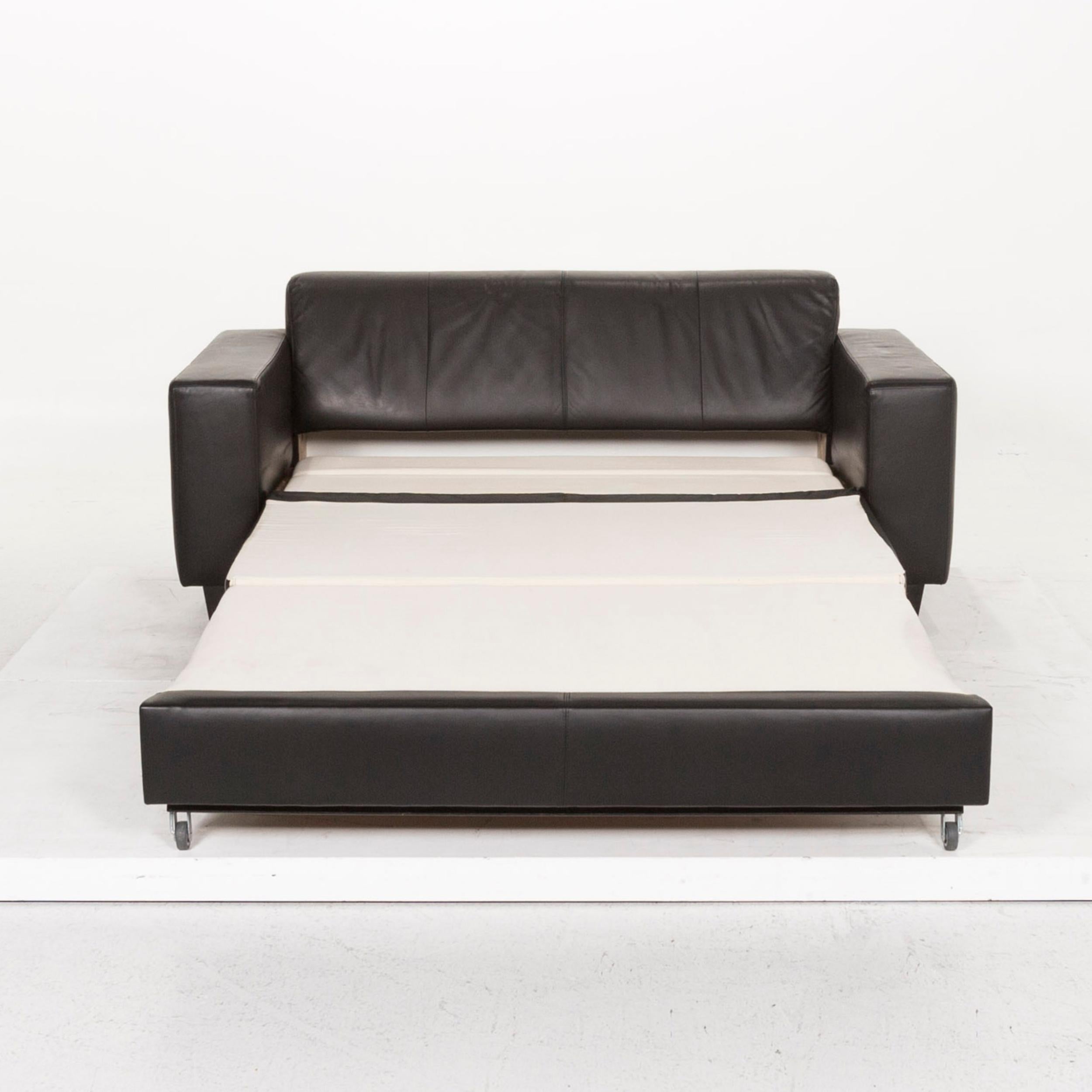 black sofa bed
