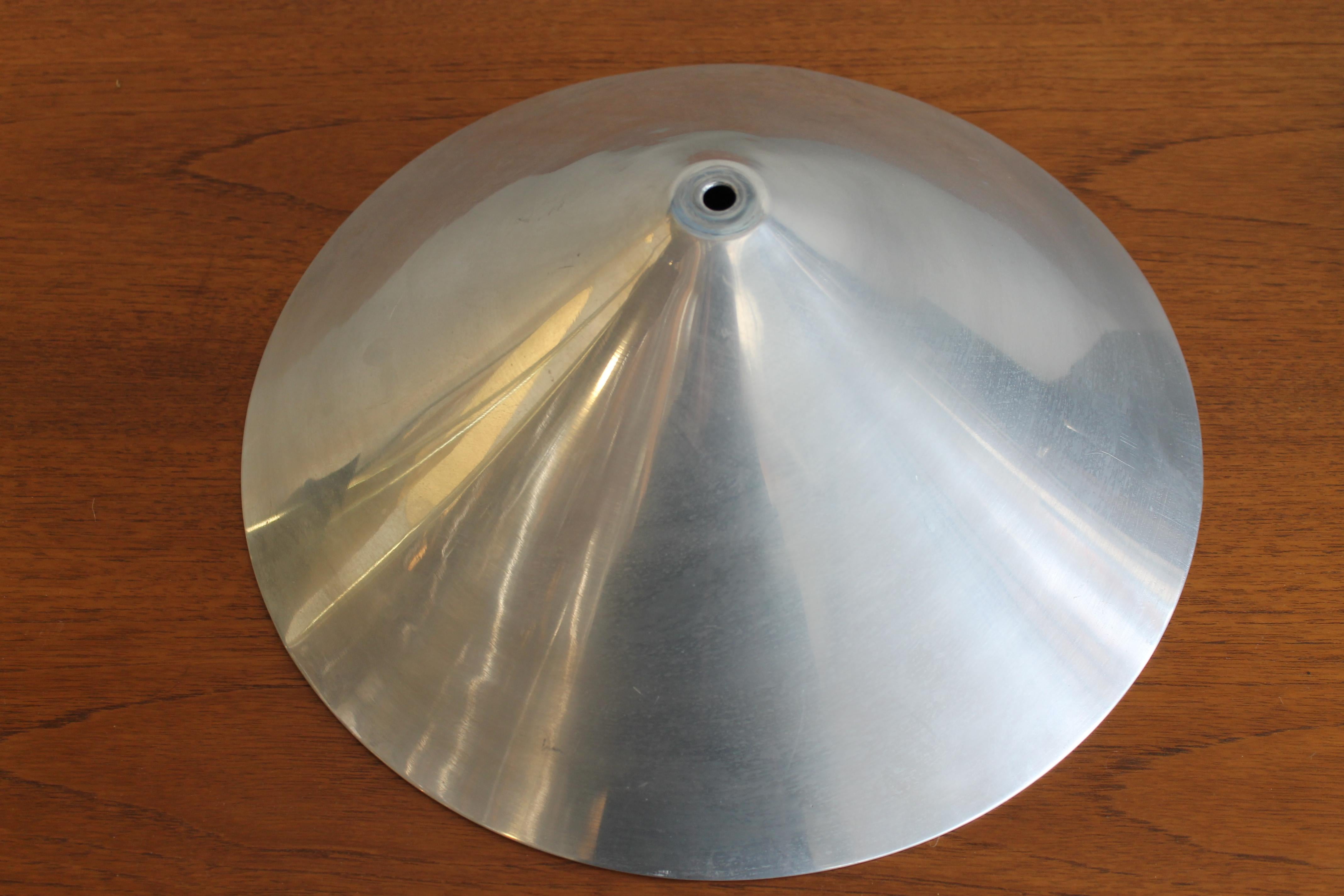 Machine Age Aluminum Table Lamp 1