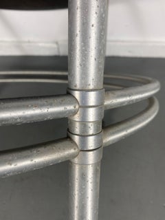 Machine Age / American Art Deco Warren McArthur Aluminum Cocktail Table