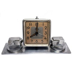 Machine Age Art Deco Alarm Clock by Dep