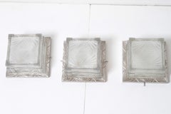 Machine Age Art Deco French Ceiling Fixtures