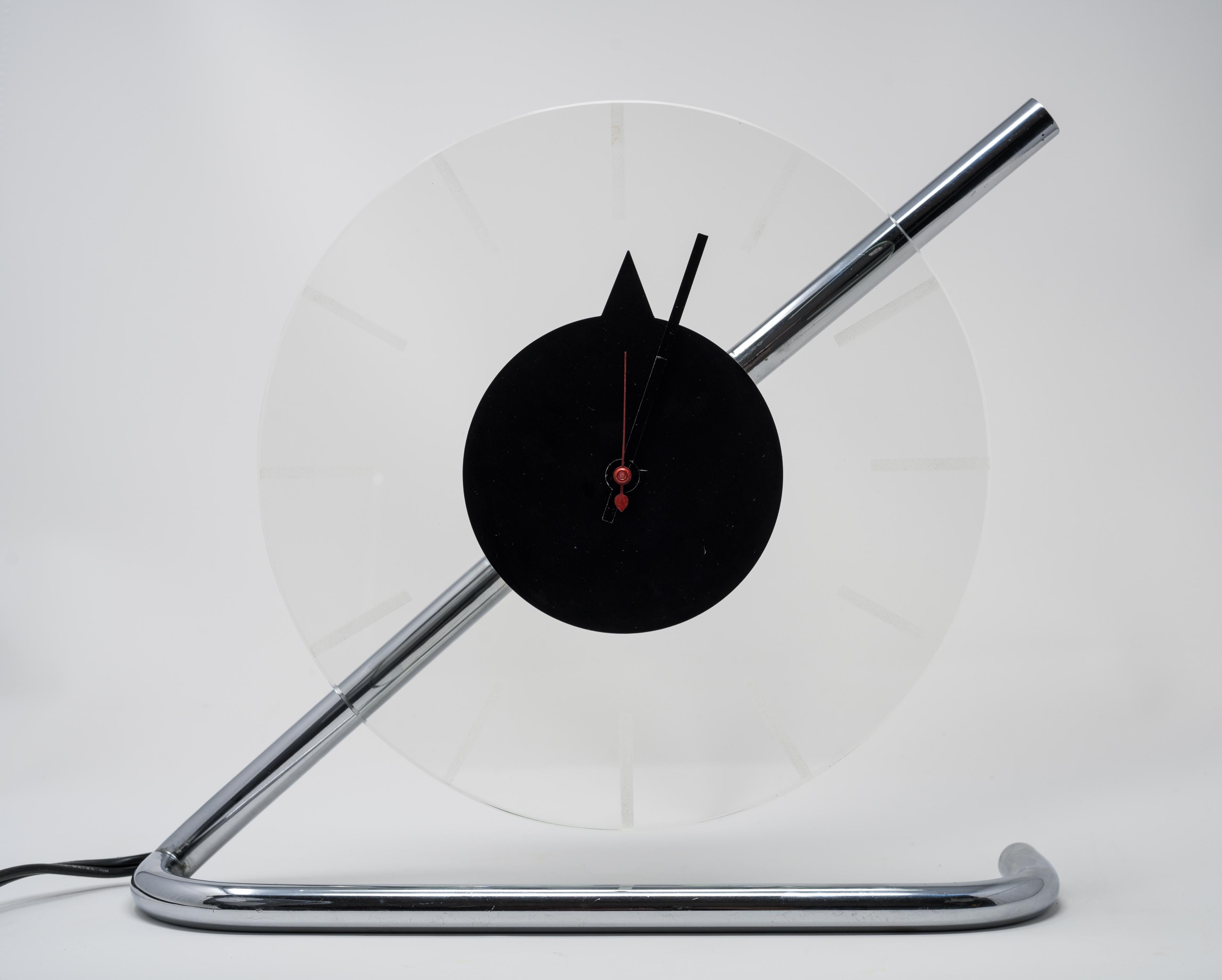 Machine Age Art Deco Gilbert Rohde for Herman Miller Iconic Z-Clock 5