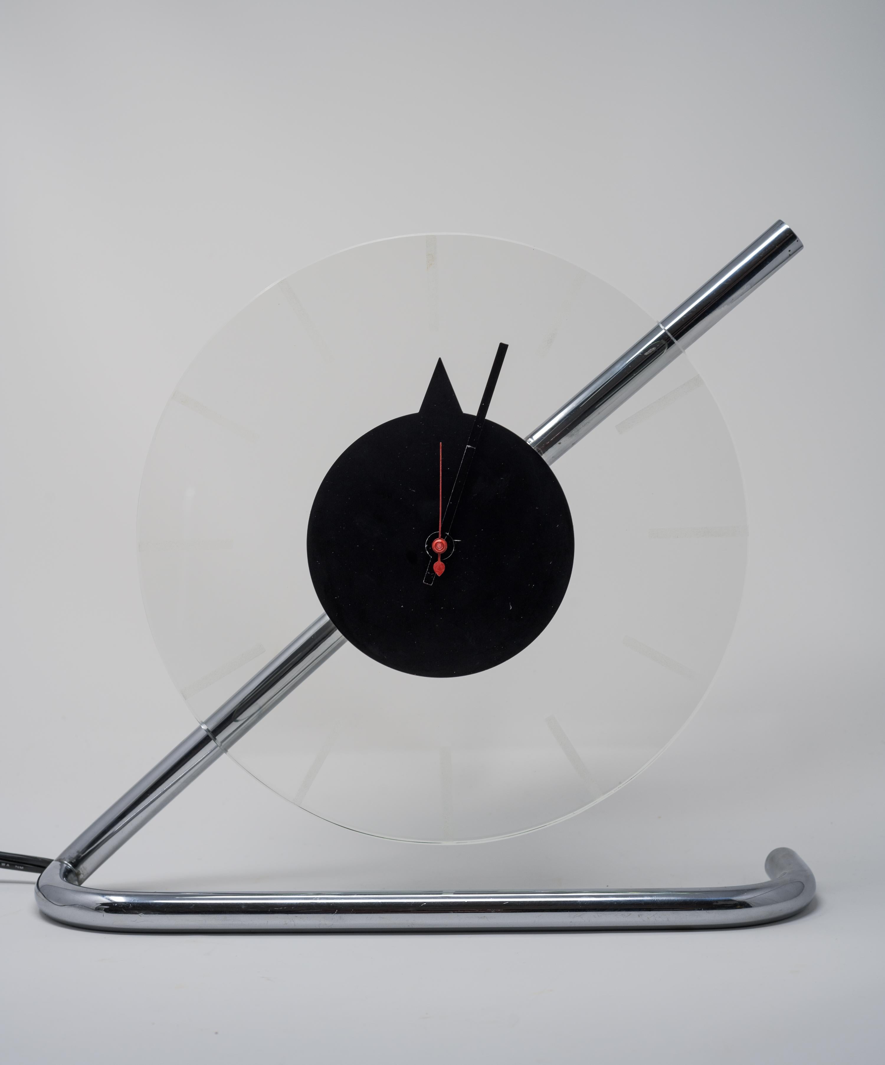 Machine Age Art Deco Gilbert Rohde for Herman Miller Iconic Z-Clock 8