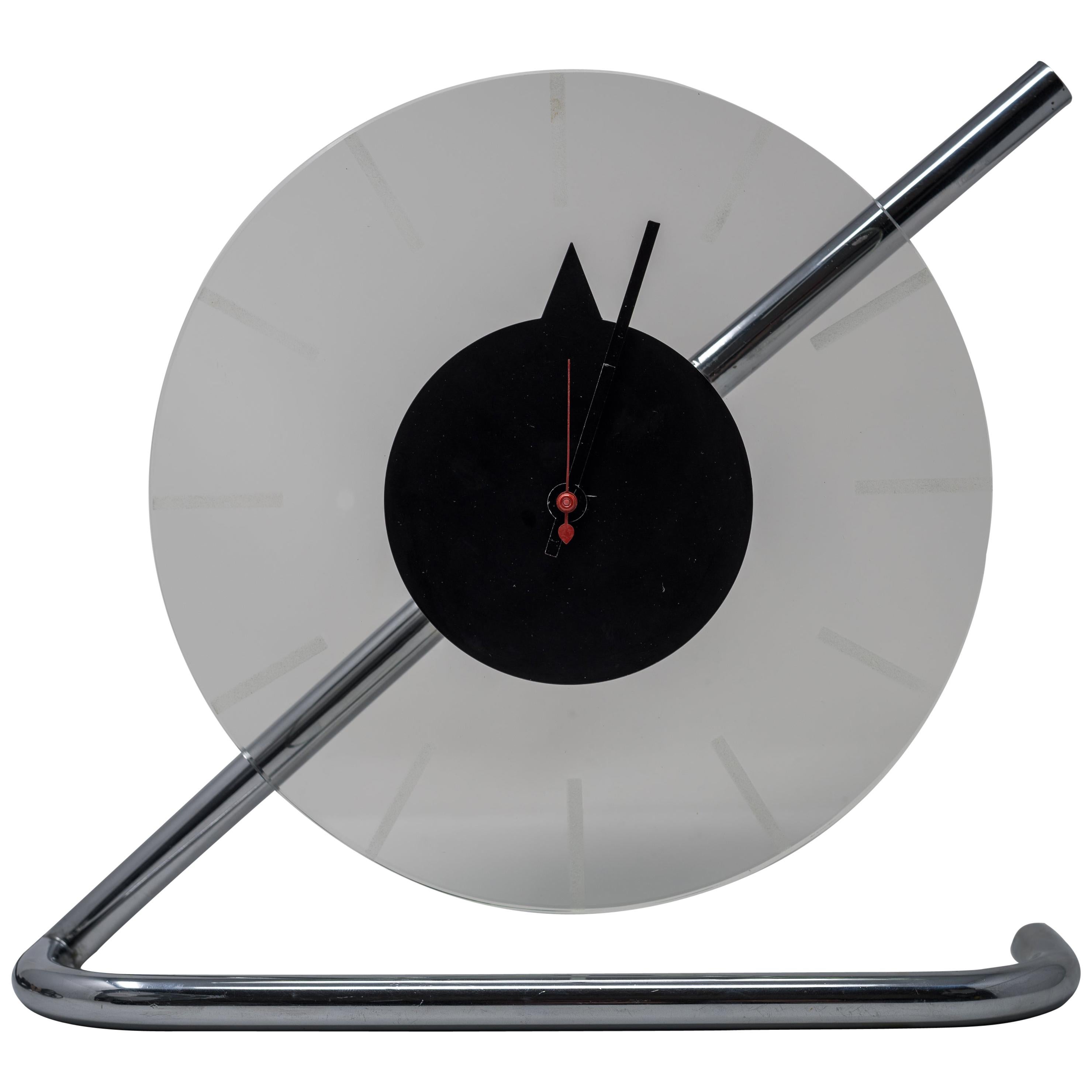 Machine Age Art Deco Gilbert Rohde for Herman Miller Iconic Z-Clock