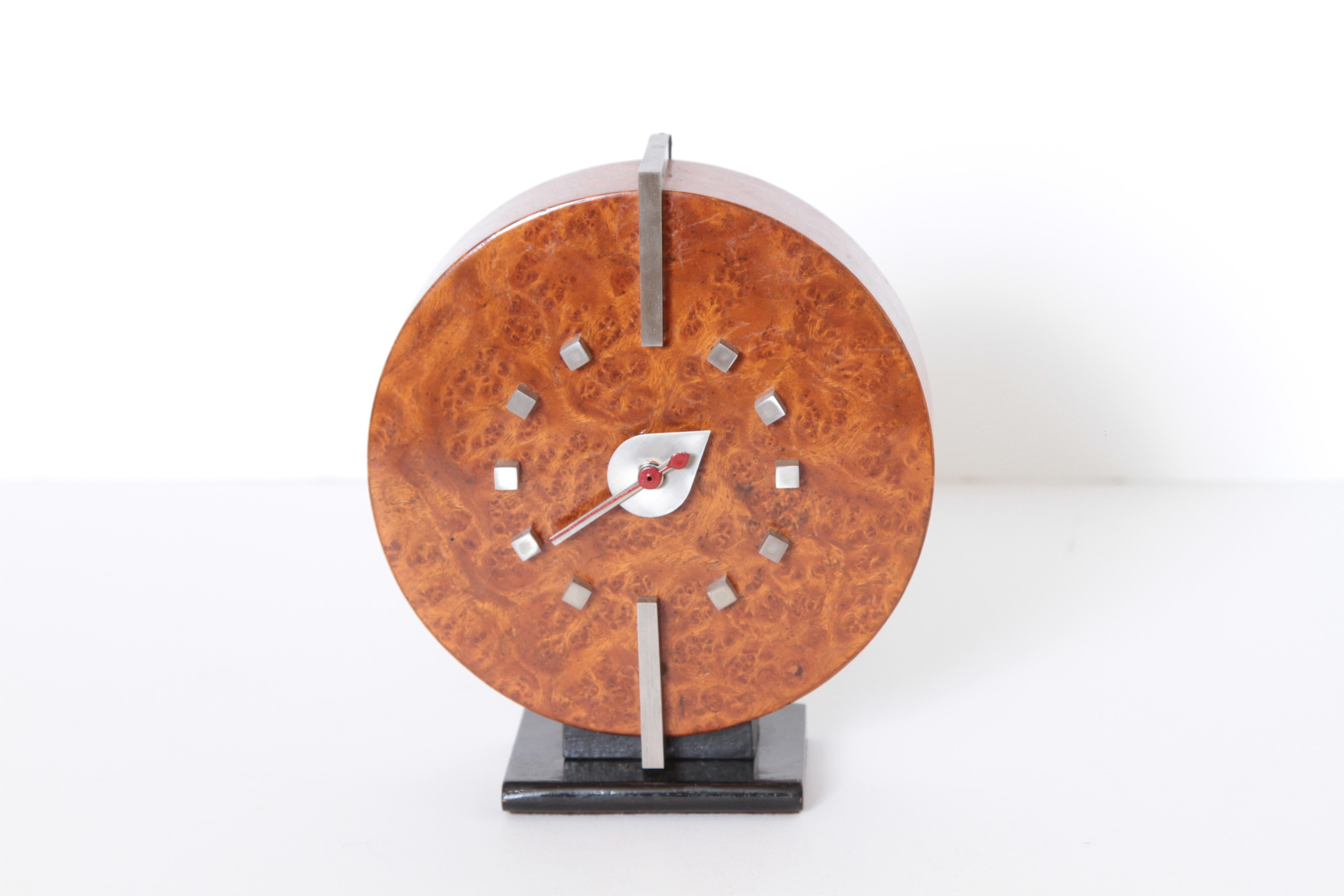 Machine Age Art Deco Gilbert Rohde Herman Miller 1933 Century of Progress Clock For Sale 4