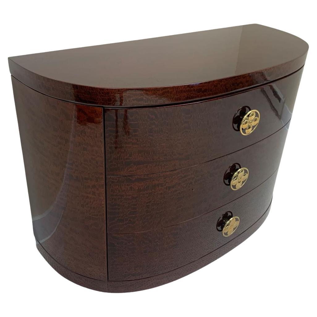 half round chest of drawers