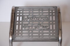 Machine Age Art Deco Helene Curtis Ottoman Stool Footstool Original Beauty Shop