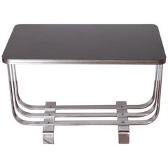 Machine Age Art Deco KEM Weber Lloyd Chromium Furniture Cocktail Table, Lloyd's