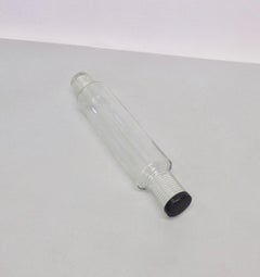 Machine Age Art Deco Kitchen Collectible Glass Rolling Pin