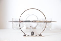 Machine Age Art Deco Cocktail Serving Caddy Complete Original Gyroscopic REDUCED