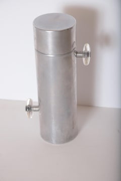 Machine Age Art Deco Mid Century Konga Cocktail Shaker by Kromex  Lucite Handles