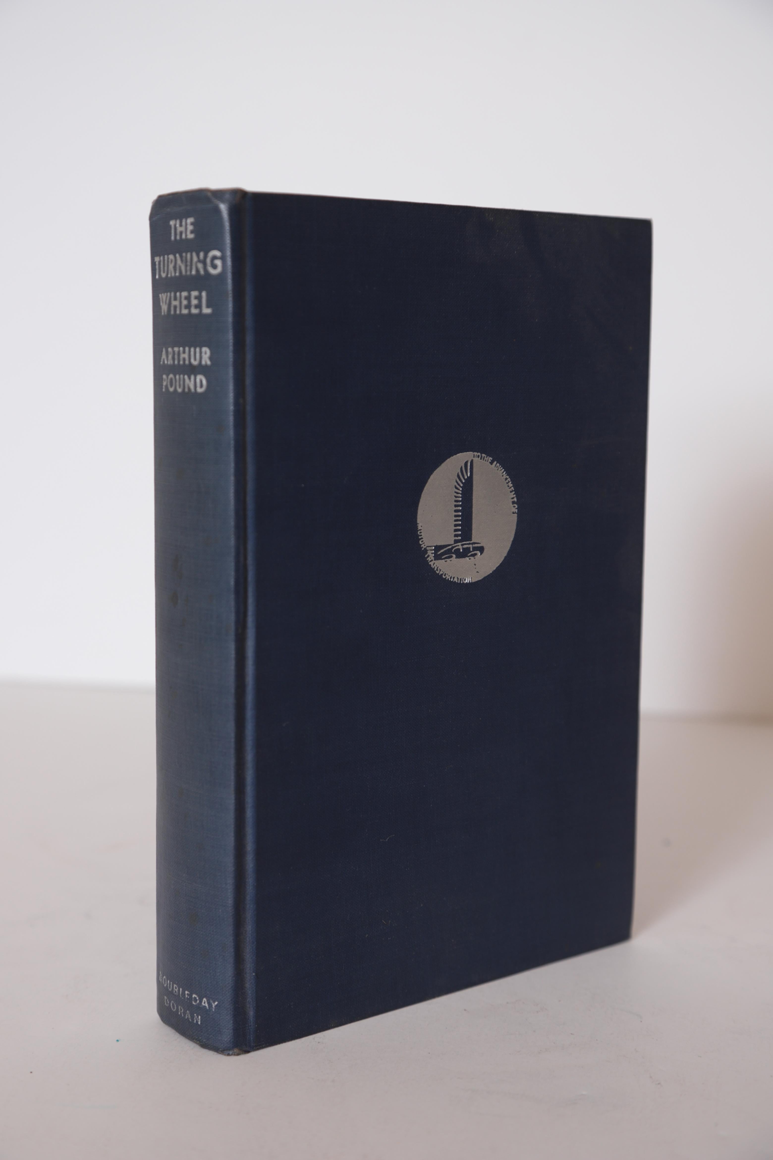 Machine Age Art Deco Norman Bel Geddes Book, General Motors Turning Wheel, Pound For Sale 5