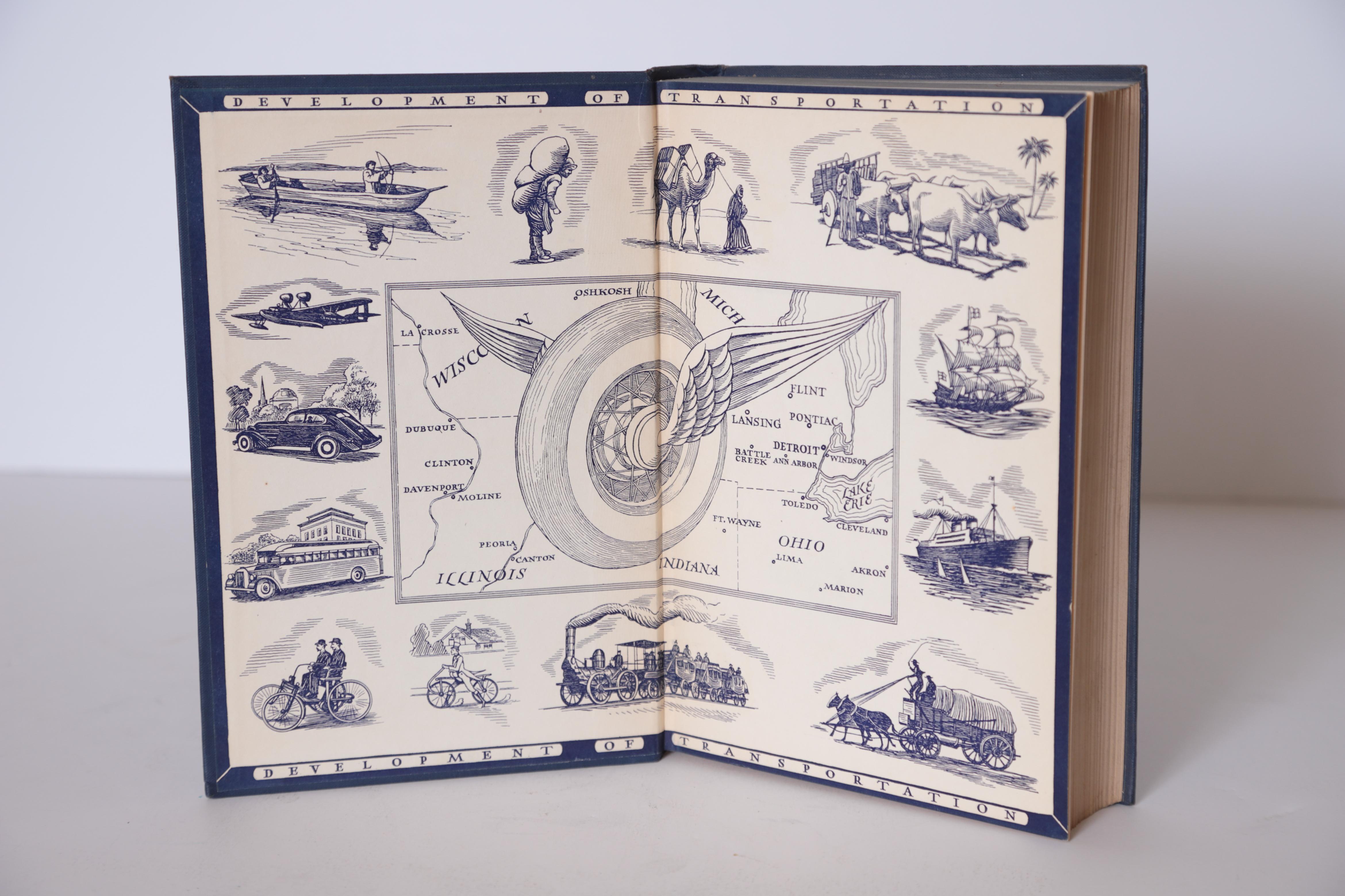 Machine Age Art Deco Norman Bel Geddes Book, General Motors Turning Wheel, Pound For Sale 2