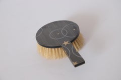 Machine Age Art Deco Paul Frankl Streamline Celluloid Rond Vanity Brush