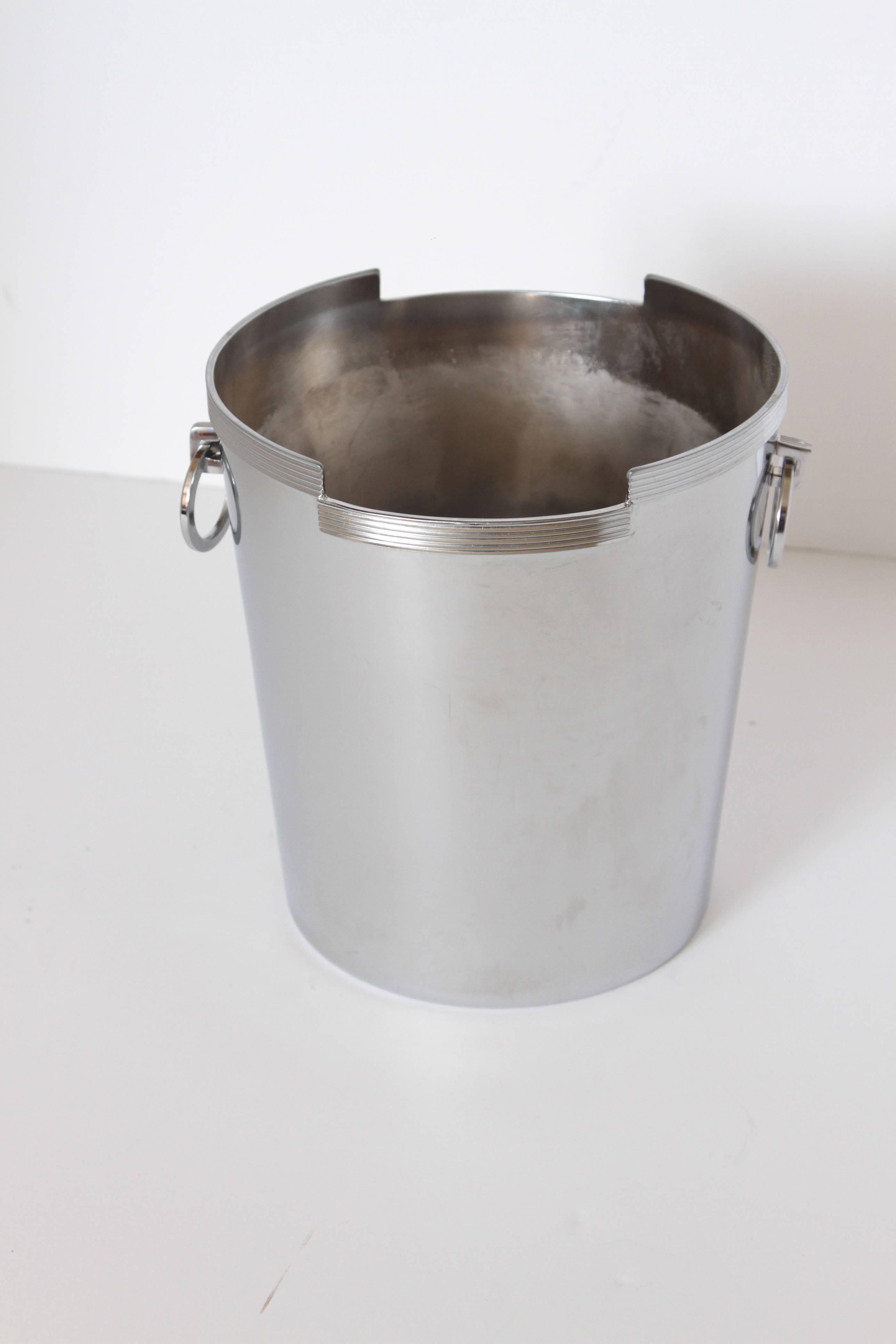 American Machine Age Art Deco Rockwell Kent Chase Bacchus Wine Cooler / Champagne Bucket For Sale