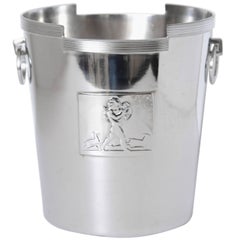 Machine Age Art Deco Rockwell Kent Chase Bacchus Wine Cooler / Champagne Bucket