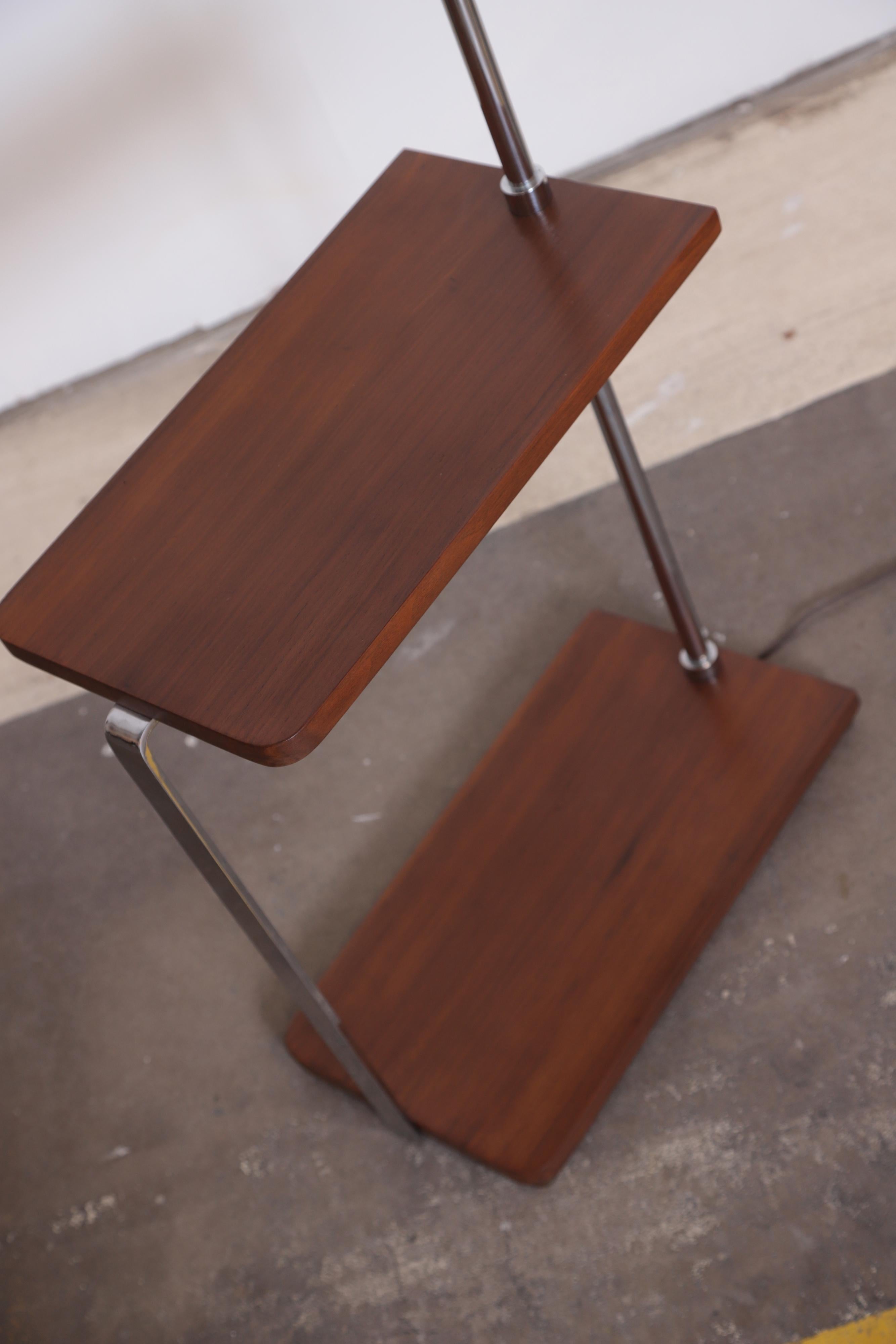 Machine Age Art Deco Side/Lamp Tables, Manner of Walter Von Nessen  Middle SOLD For Sale 11