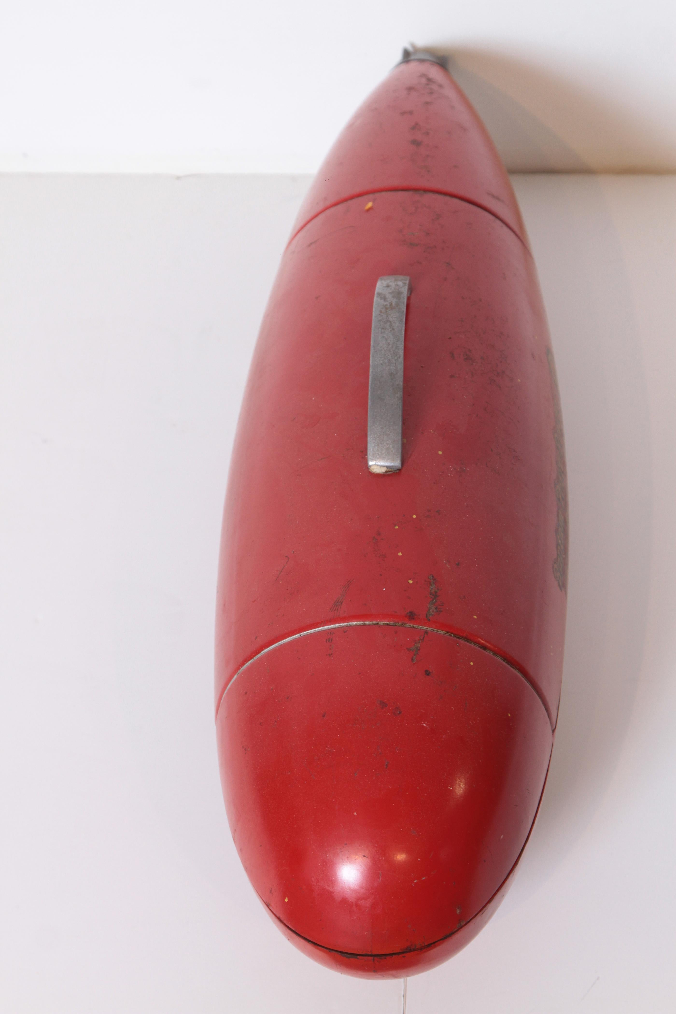 Machine Age Art Deco Streamline Blackhawk Werkzeugkasten:: Zeppelin:: Torpedo:: Bombe 1
