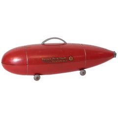 Machine Age Art Deco Streamline Blackhawk Werkzeugkasten:: Zeppelin:: Torpedo:: Bombe
