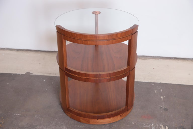 Mid-20th Century Machine Age Art Deco Streamline Gilbert Rohde for Kroehler Cocktail Table For Sale