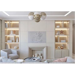 Maschinenzeitalter, Deckenleuchte im Art-déco-Stil, Neuauflage