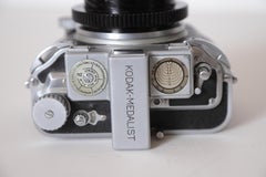 Machine Age Art Deco Walter Dorwin Teague Kodak Medalist Camera with Case