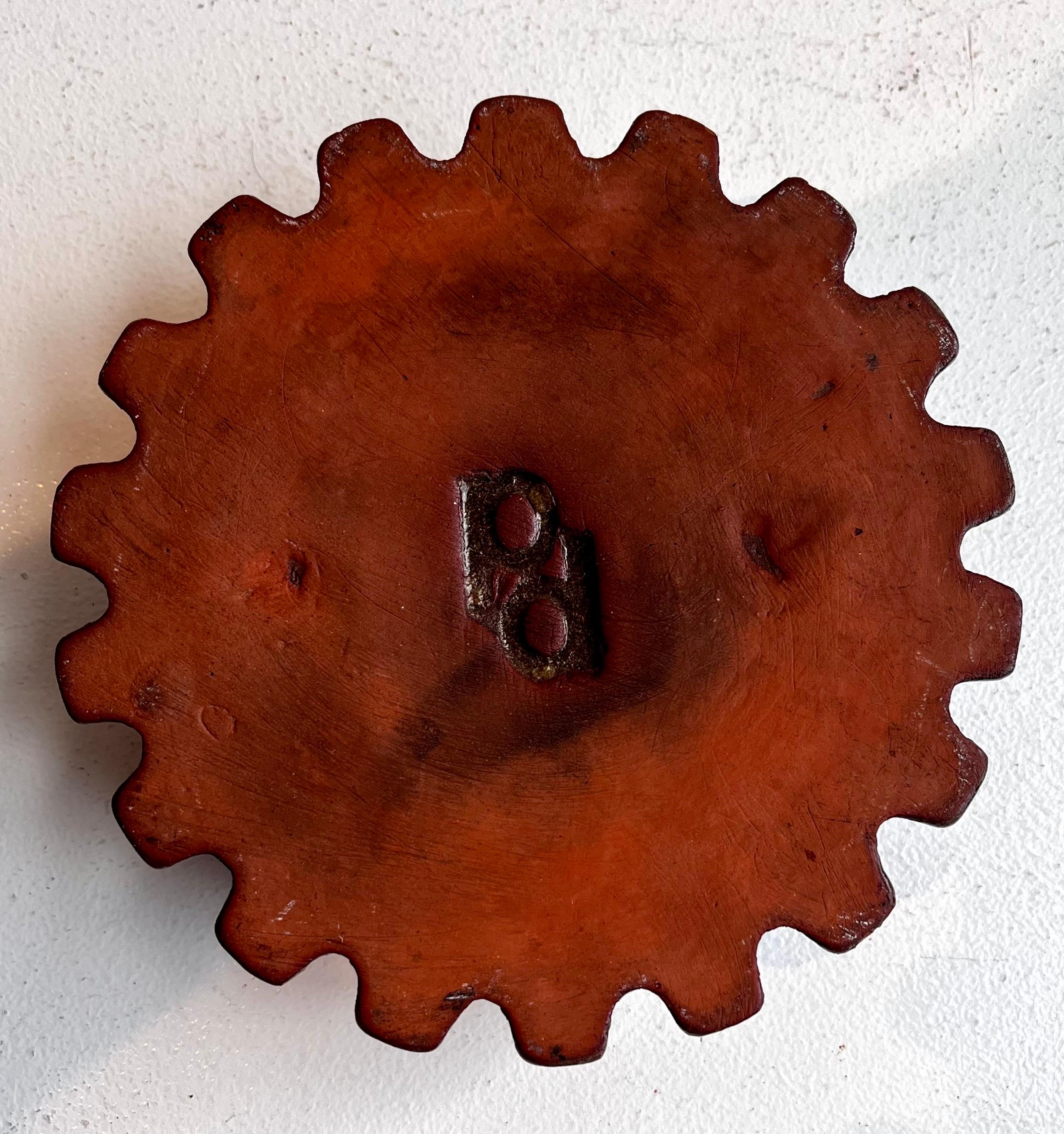 Machine Age Ashtray or Catchall in the form of a Gear For Sale 3