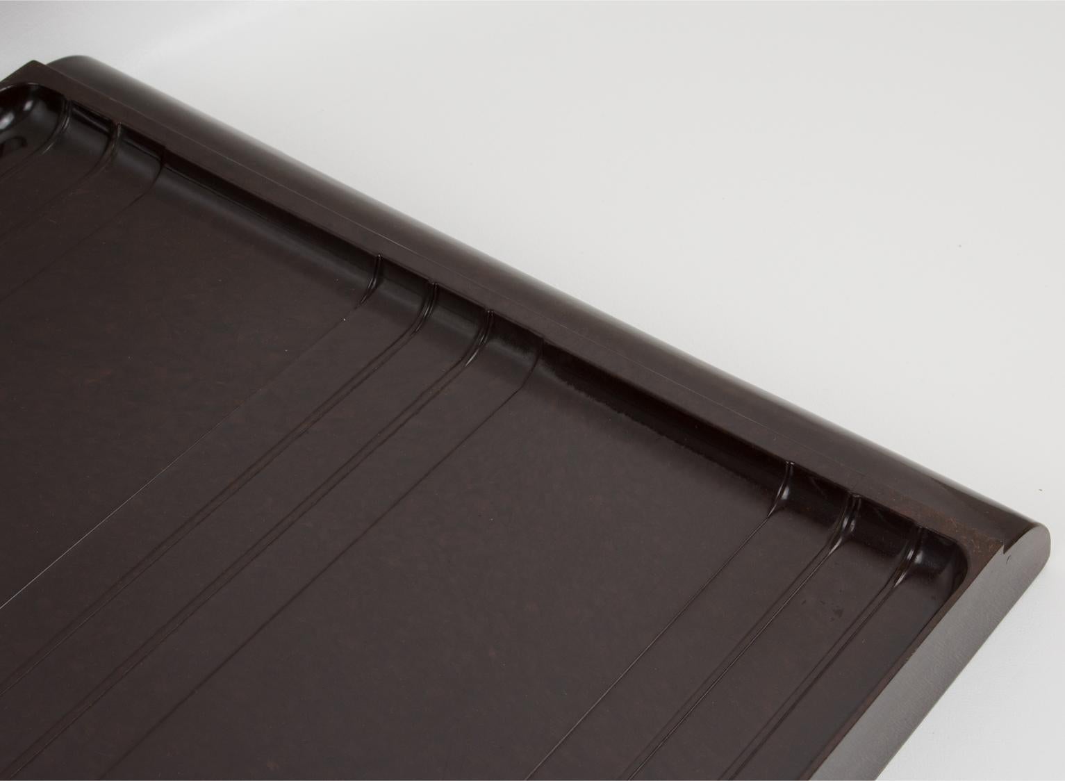 Early 20th Century Machine Age Barware Bakelite Butler Serving Tray For Sale