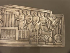 Machine Age Brooklyn New York WPA Plaque