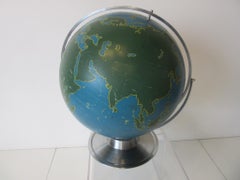 Machine Age Industrial Globe by A.J. Nystrom