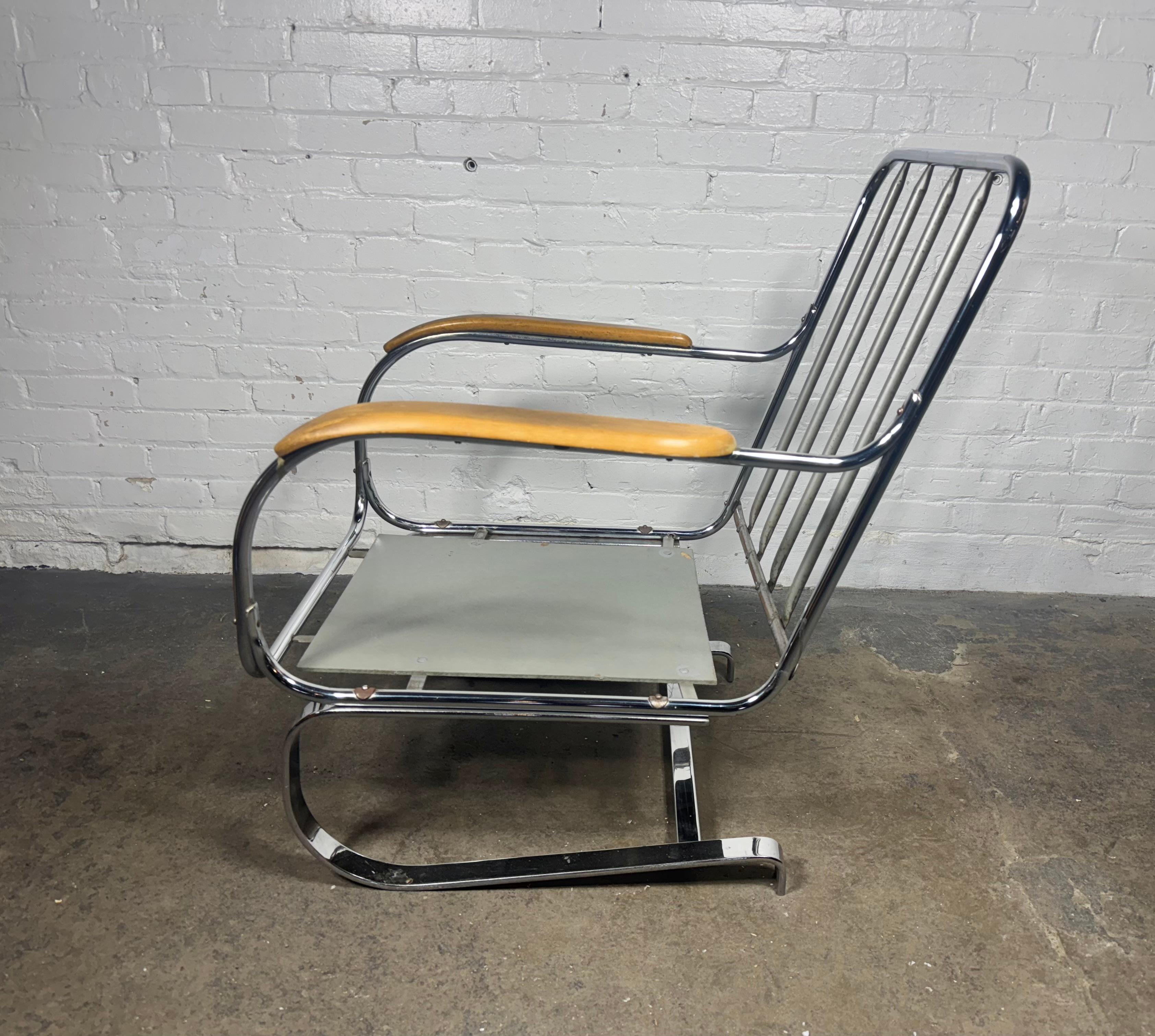 Machine Age KEM Weber pour Lloyd Chaise longue 