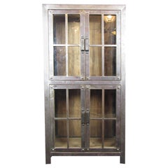 Used Machine Age Style Tall Cabinet