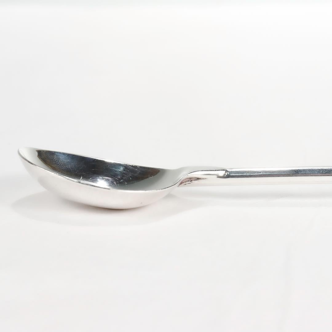 Machine Age Watson Sterling Silver Cocktail Spoon / Stirrer with Bakelite Handle 2