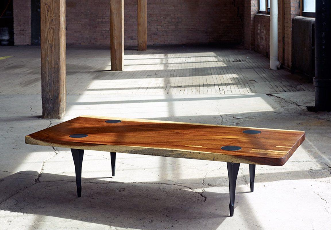 Machine Leg Coffee Table In New Condition For Sale In Chicago, IL