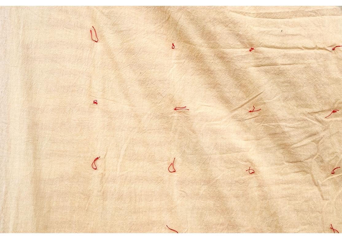 Quilt américain réalisé à la machine avec motif de drapeau américain en vente 1