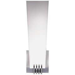 Machined Aluminum Wall Sconce in the Manner of Streamline Moderne