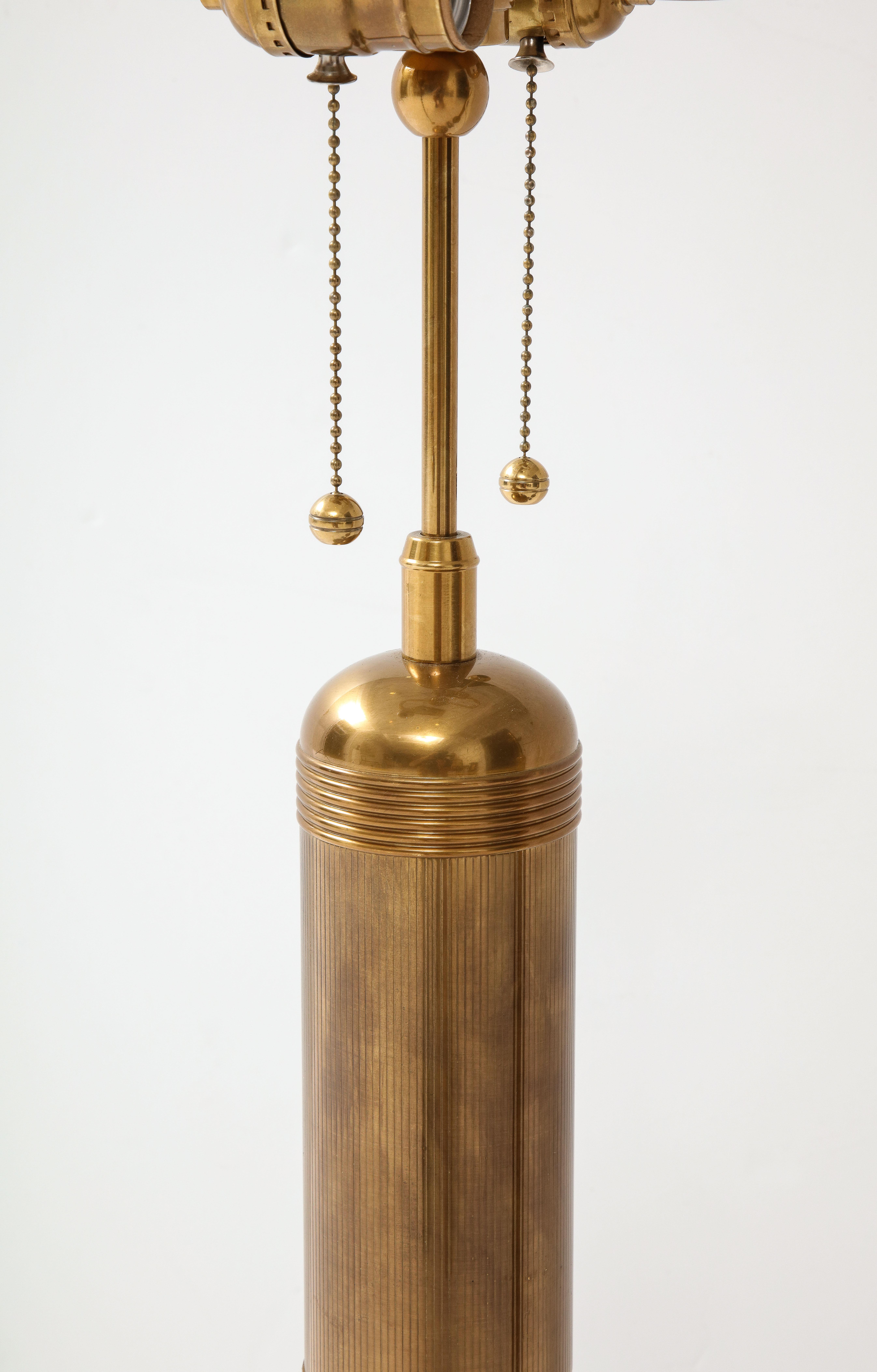 Machine Engraved Brass Lamps For Sale 1