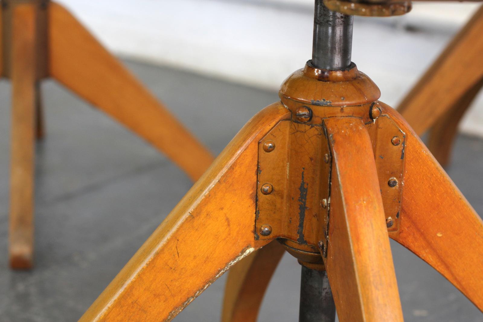Mid-20th Century Machinists Chairs by Ama Elastik, circa 1930s