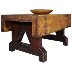 Machinists Pine Coffee Table