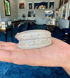 Pulsera "Machka Park": Una exquisita mezcla de oro y plata de Lika Behar