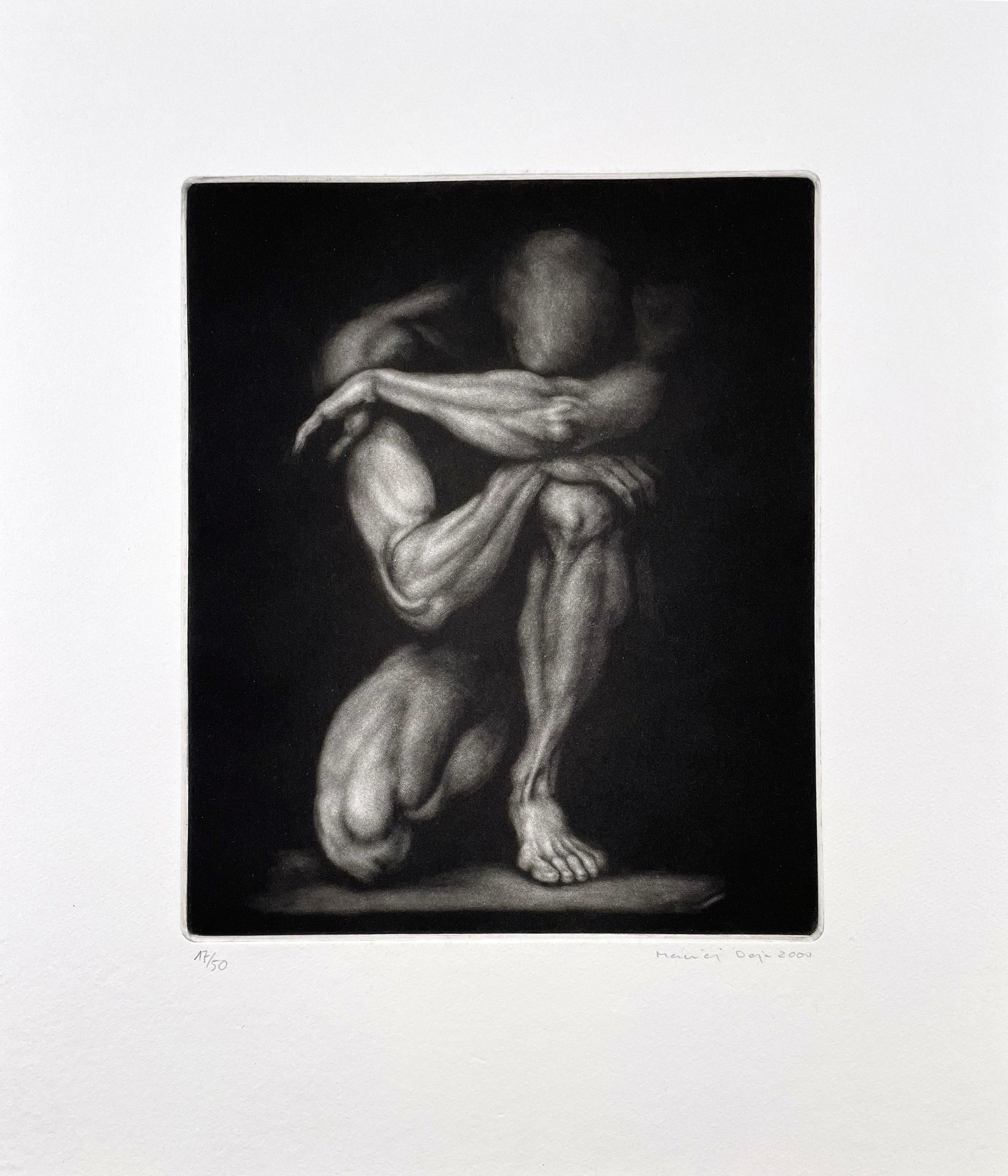 male nude #1 - Print by Maciej Deja